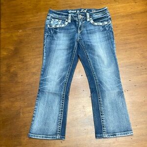 Womens Grace in LA Jean Capri size 28